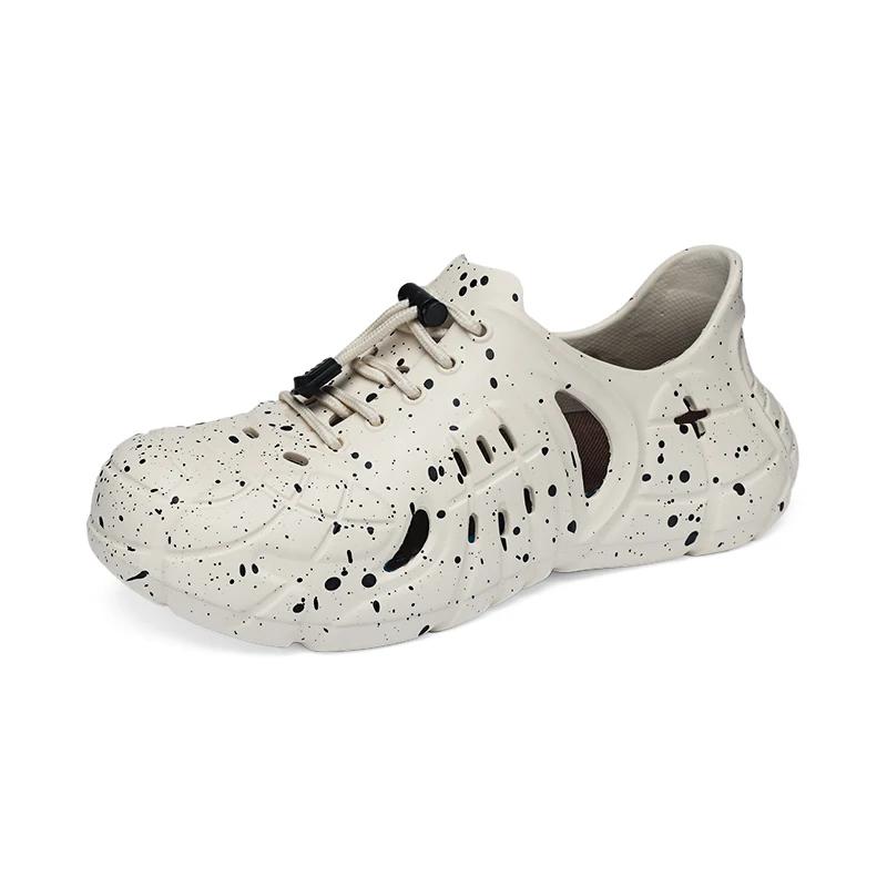 Fashion Fashion Platform Men Slippers Women Beach Sandals Outdoor Summer Clogs Shoes Male Soft EVA Indoor Home Slides Lover Flip Flops