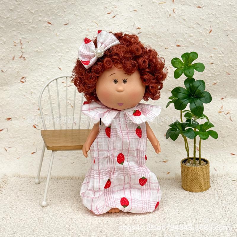 24cm Spanish Mia Potato Doll Dress-Up Set with Plush Outfit
