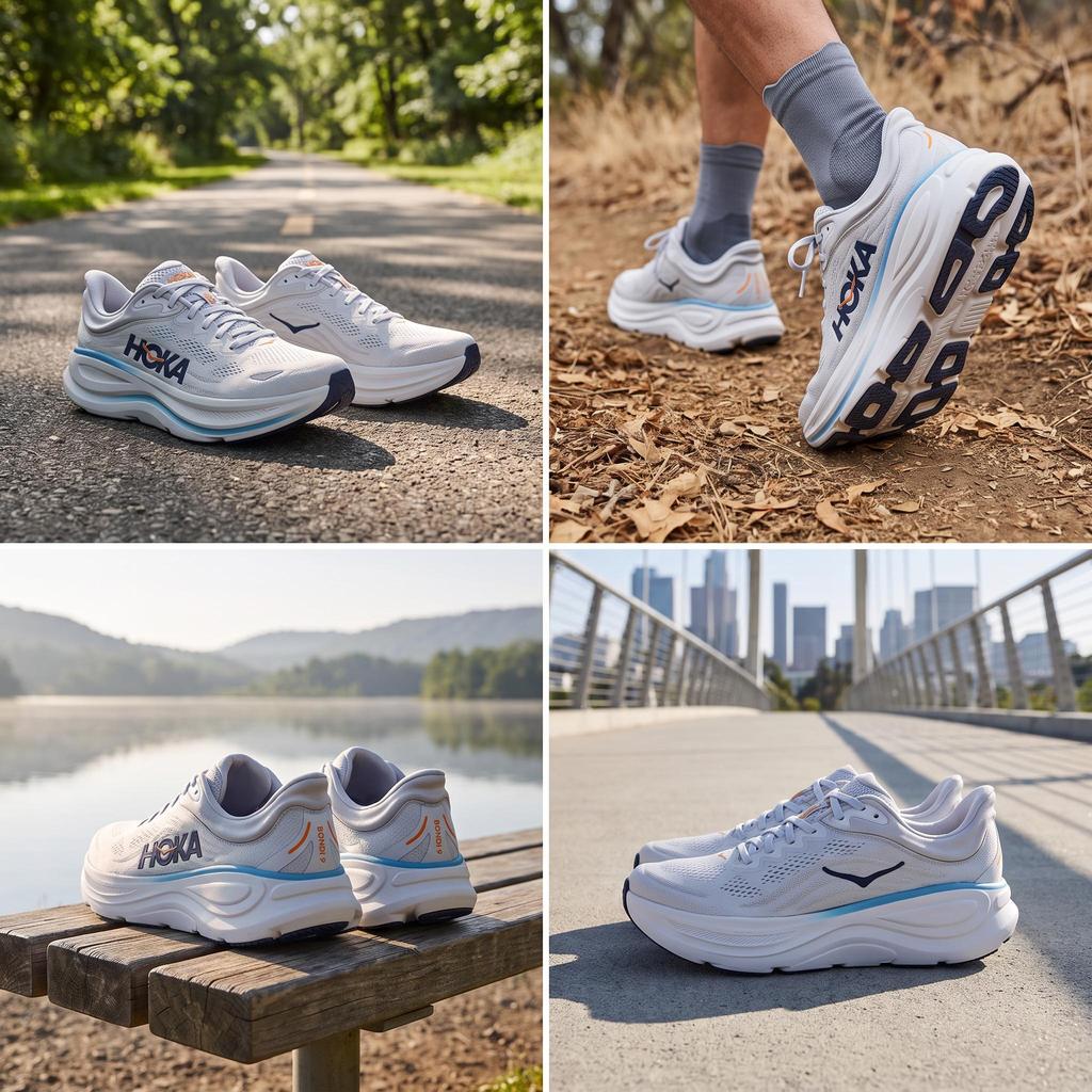 HOKA Bondi 9 Stardust Cosmic Grey Pánské Tenisky 1162011-SSTC