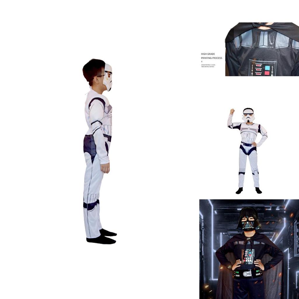 Authentic Star Wars Death Vader Costume For Kids Perfect For Halloween And Role Play