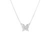 Elegant Butterfly Necklace with Diamond Inlay - Trendy and Versatile Gift for Her