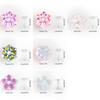 Flower Shape Nail Art Practice Stand Nail Holder Magnetic Practice Nail Stand False Nail Holder for Display Painting