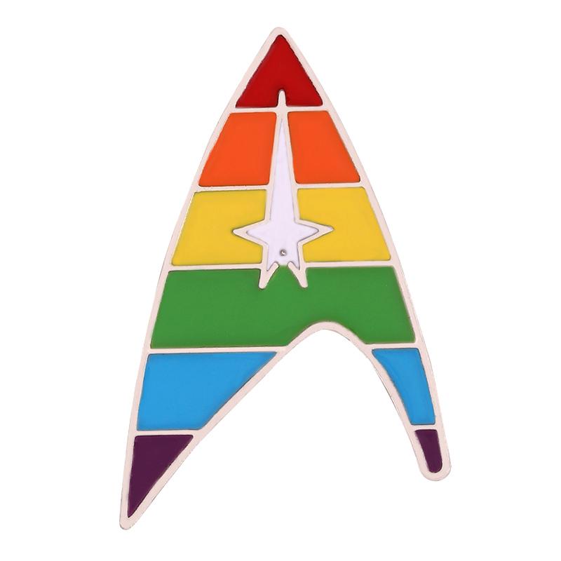 LGBT Pride Enamel Pins Custom Rainbow Book Cats Feather Tooth Heart Shape Brooches Lapel Badges Jewelry Gift for Partner  Lover