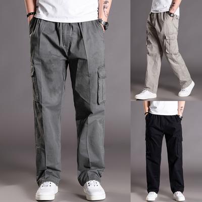 Men's Casual Fashion Loose Plus Size Outdoors Sports Trousers Long Pants
