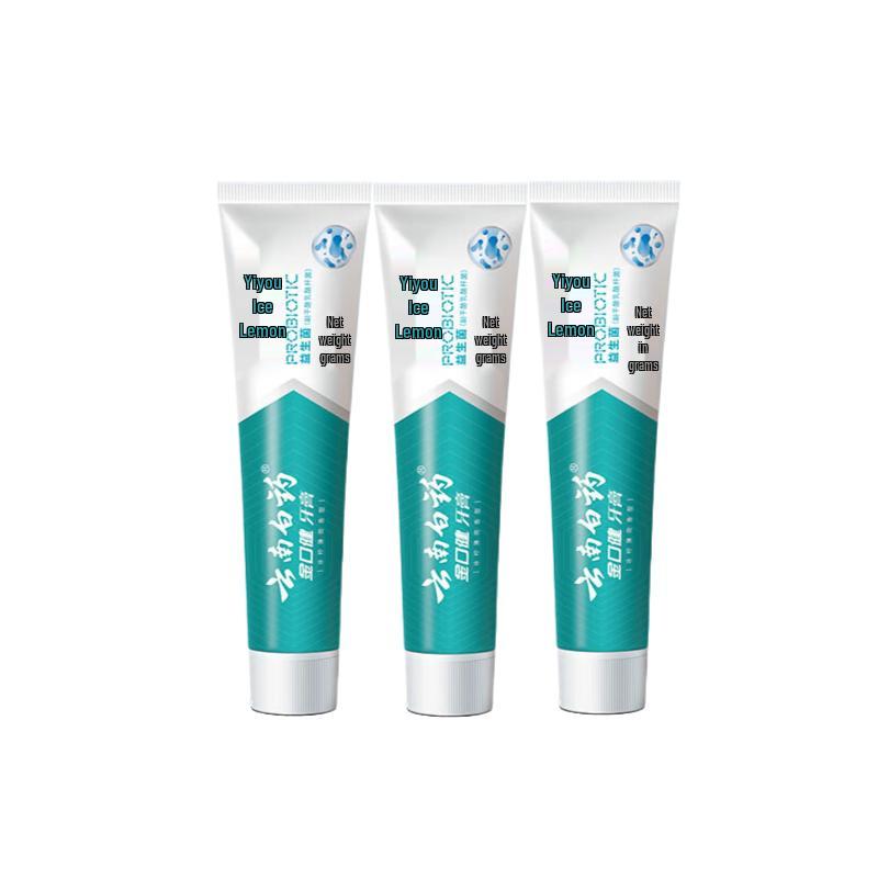 

Yunnan Baiyao Fresh Breath Icy Lemon Toothpaste