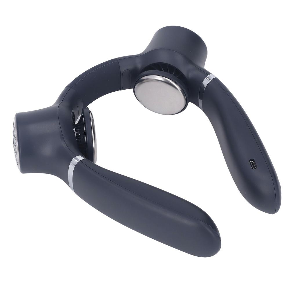 Portable Neck Fan Hands Free Adjustable Wearable Battery Operated USB Rechargeable Neck Cooling Fan for Outdoor Sports