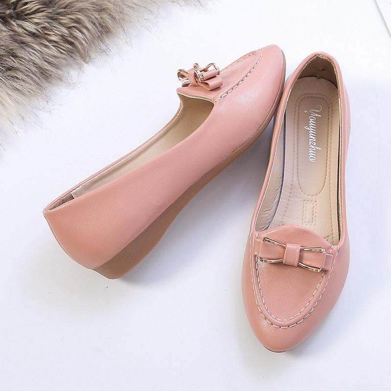 

Женские туфли на плоской подошве, новые универсальные и удобные туфли-лодочки для одной ноги 40