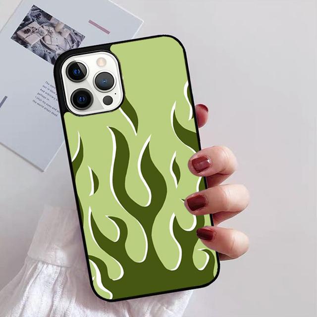 

Cool Flame Colorful Pattern Phone Case Cover For iPhone 17 Air 13 15 Pro Max 16 14 Plus 12 11 Apple max coque iPhone 15