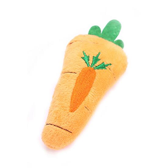 Kociak Kocimiętka Zabawka Dekoracyjna Wygodna Owoc Marchewka Kocia Zabawka do Gryzienia dla Kociaka