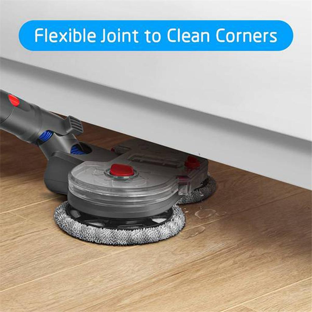 Cap de mop electric pentru aspiratorul Dyson V10 V12 Slim, cu rezervor de apa detasabil si 12 mop lavabil