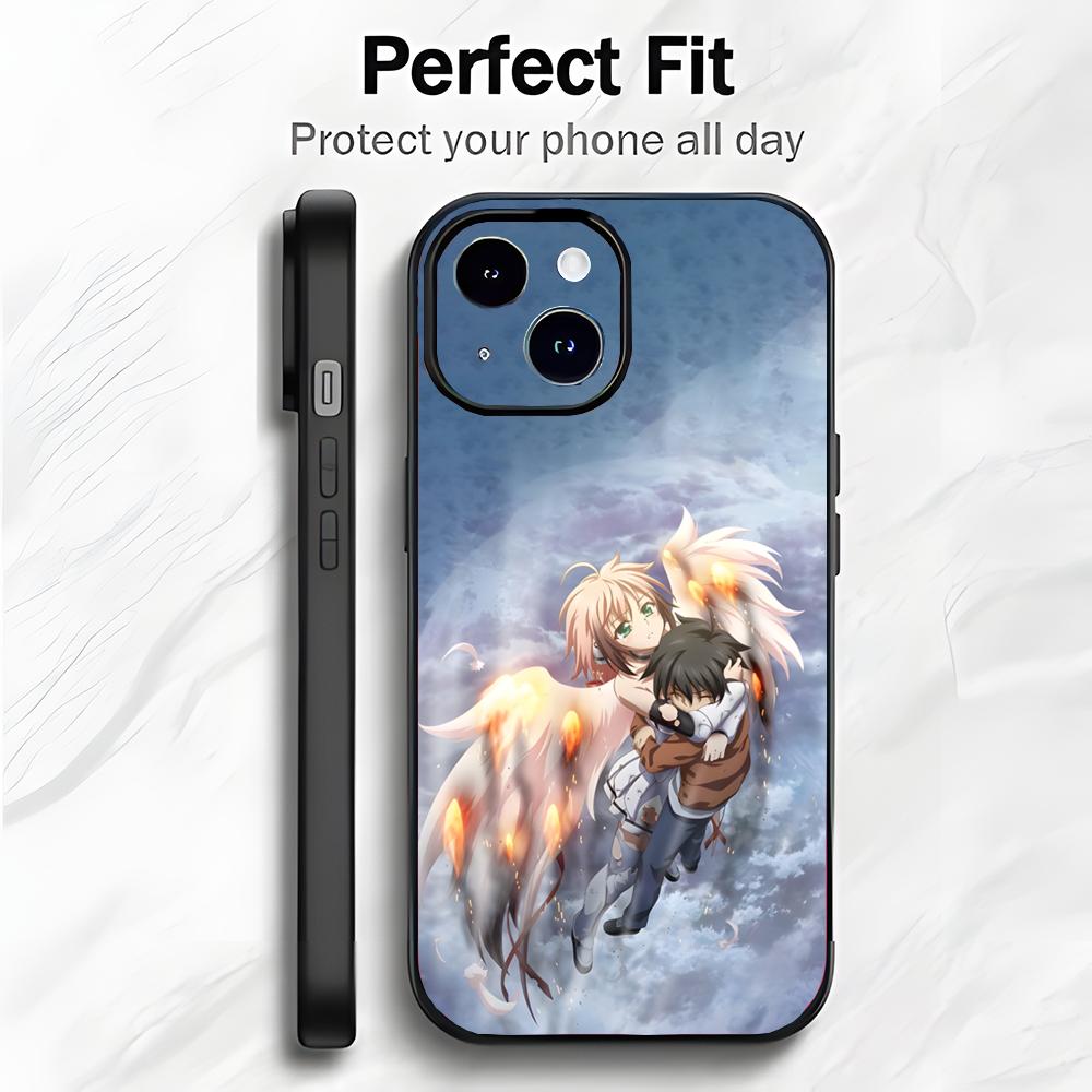 Fun Japanese Anime H-Heavens Lost Property Phone Case Phone Case Soft Packaging Lightweight For iPhone17 16 15 14 13 ProMax