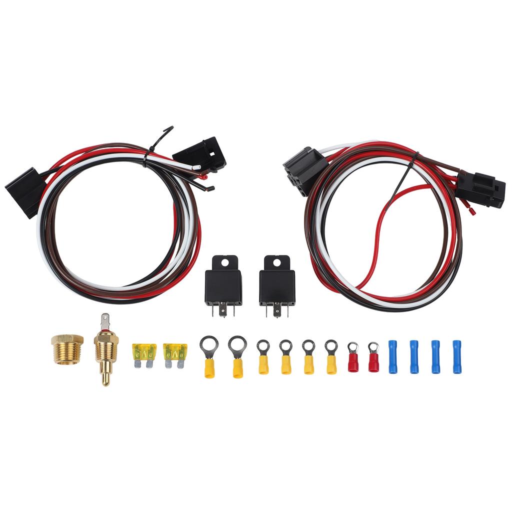 40 AMP Relay Dual Fan Control For Efficient Fan Control Comprehensive Installation Kit Temperature Control System