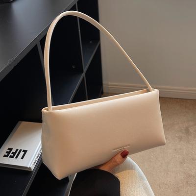 French Simple Single Shoulder Underarm Bag for Women 2026 New Summer Crossbody Bag Temperament Versatile PU Handbags