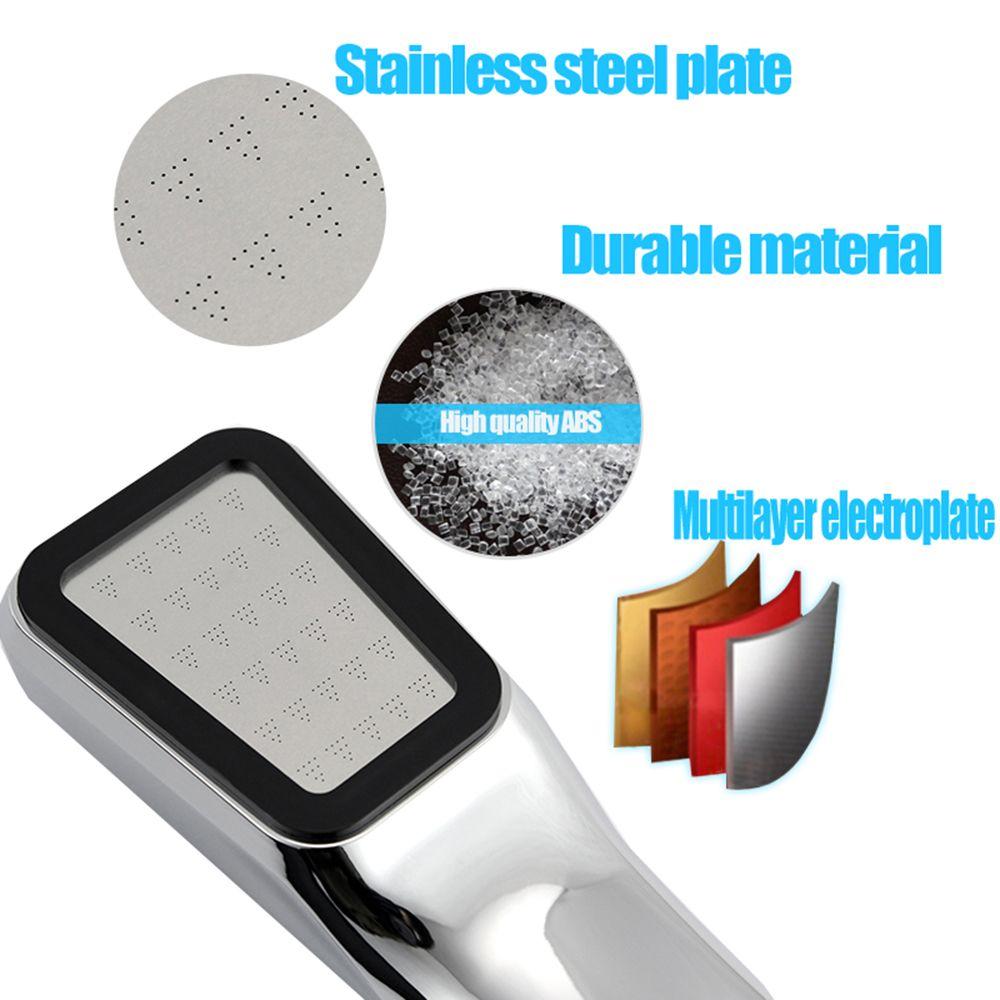 High Pressure Handheld Filter Water Saving Rainfall Bath Nozzle Shower Head Showerhead