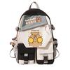 Trend Cartoon Surrounding Cute Children'S Light Casual Backpack Large Capacity Student Schoolbag