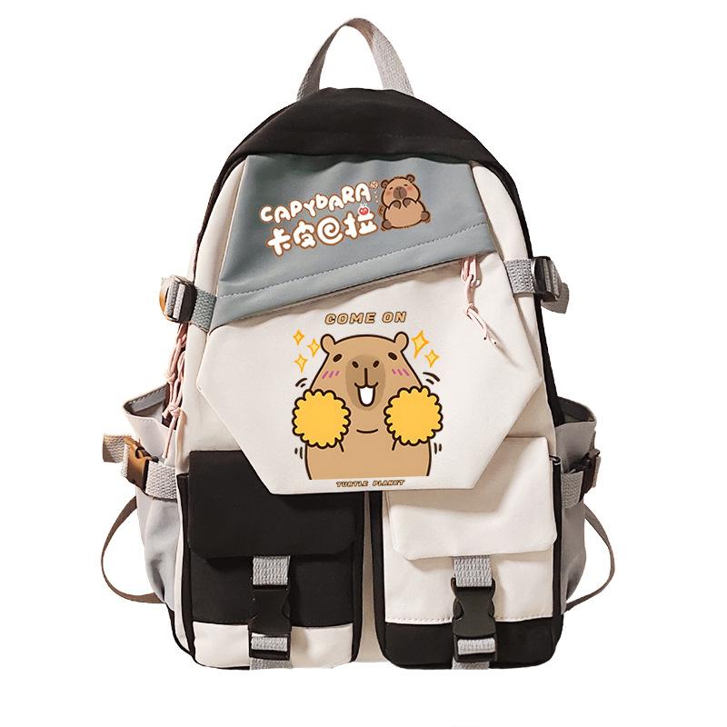 Trend Cartoon Surrounding Cute Children'S Light Casual Backpack Large Capacity Student Schoolbag