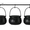 3/9Pcs Halloween Candy Bowls Witch Cauldron Treat Bowls with Iron Rack Candy Bucket Decoration Halloween Party Supplies