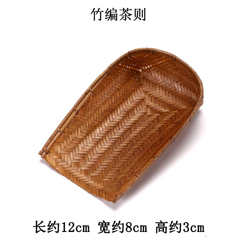 Handmade Bamboo Tea, Old Bamboo Root Tea Lotus Retro Japanese Special-shaped Waking Teaspoon Tea Shovel Tea Ceremony Spare Parts