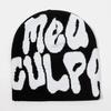 High Quality Head Wear Skull Caps for Men Women Patch Logo Soft Ski Knit Thick Skull Cap Winter Hats Warm Cuffed Beanie