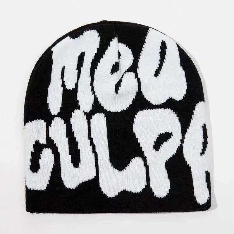 High Quality Head Wear Skull Caps for Men Women Patch Logo Soft Ski Knit Thick Skull Cap Winter Hats Warm Cuffed Beanie