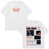 Rapper Don Omar Album Print T-shirts Men Women Fashion T-shirt Short-sleeved Loose Casual Cotton Hip-hop T-shirts Fan Gifts Tops