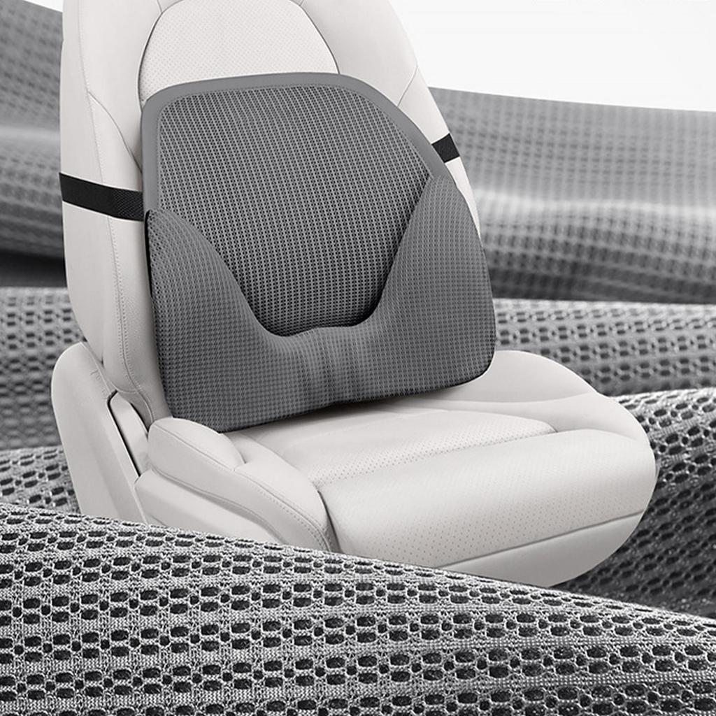 Lumbar Support Pillow For Office Chair Seat Pad Back Cushion For Body Rest Long Sitting Driving Travel Car Airplane Office