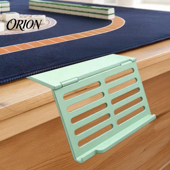 Mahjong Karten-Organizer Halter für Tisch, Einschubständer unter der Matte, 3D-gedruckter schräger Sicht-Displayständer Amerikanischer Ständer
