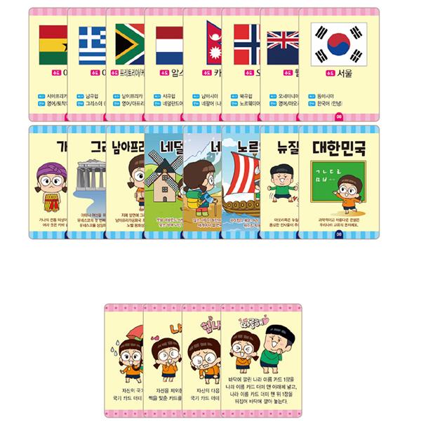 Gemeinsames Geschwister-Nationalflaggen-Kartenbrettspiel