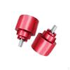 2er-Pack Lenkerenden Aluminium-Optik Lenkergriffe CBR1000RR CBR600RR Motorrad Lenkergriff
