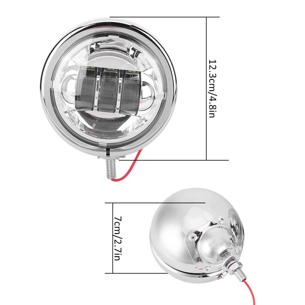 4.5 inches DC10-30V Motorcycle Fog Lamp Fog Light with Aluminum Alloy Housing