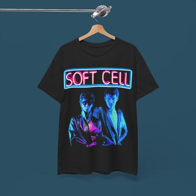 T-shirt Soft Cell new wave, Maglietta Unisex