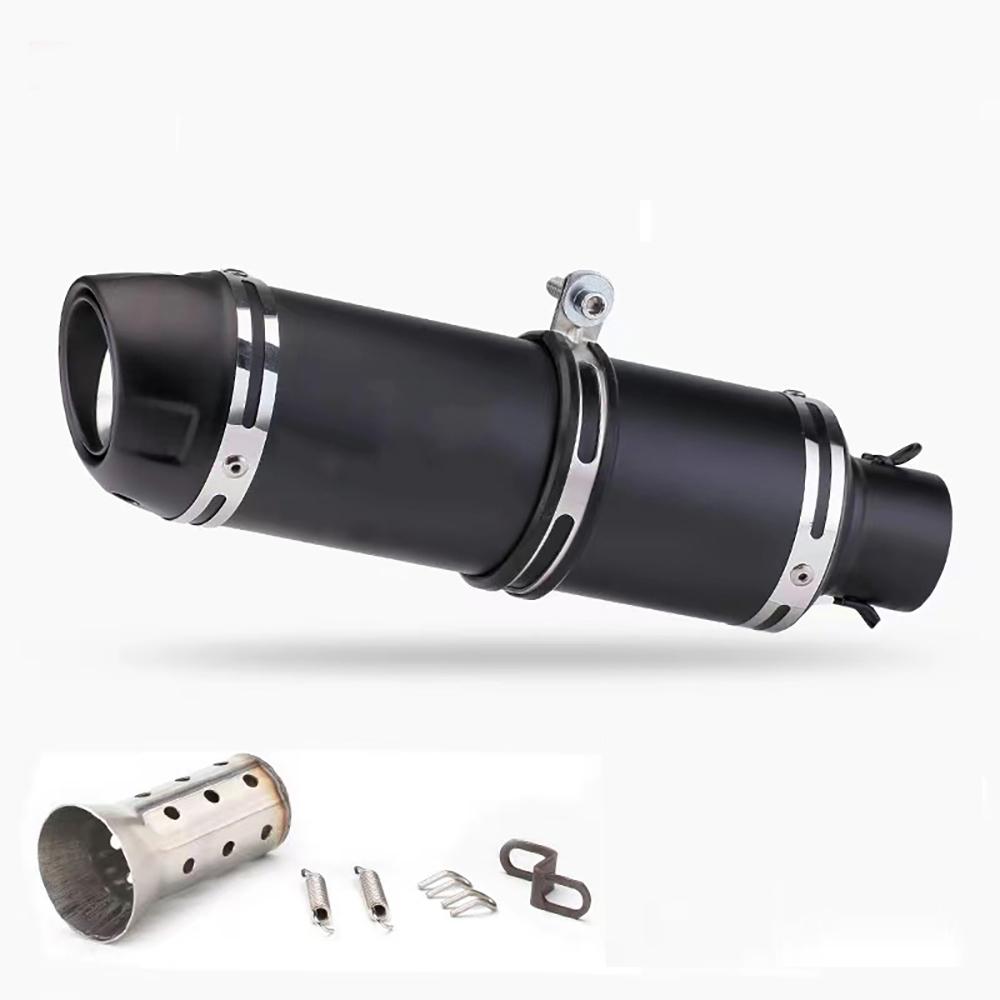 51mm Motorcycle Exhaust Muffler Pipe Escape Moto With DB Killer for Z1000 Z900 GSR600 FZ6N R1 R6 R3