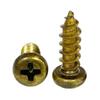 Pure Copper Cross Slot Pan Head Self-Tapping Screws M3/M3.5/M4/M5