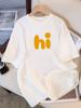 Summer Fashion Unique Design Pure Cotton Printed Unisexs and Womens Clothing New Personalized Loose Casual Round Neck Tshirt