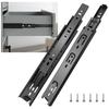 Heavy Duty Drawer Slides Smooth Operation Ball Bearing Drawer Rails  Office Furniture