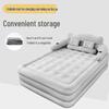 Enhanced PVC Inflatable Backrest Bed for Camping & Home, Double/Triple Capacity