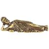 Buddha Statue Reclining Buddha Statues Hand Carved Solid Wood Buddha Figurines Collectibles Feng Shui Zen Sculptures