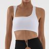 Simple and Irregular Beauty Back Exercise Bra Women's High Strength Bubble Wrap Running Workout Underwear Nude Feel Yoga Vest