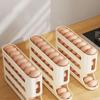 Refrigerator Egg Storage Box Automatic Scrolling Egg Holder Household Kitchen Dedicated Roll Off Egg Storage Rack