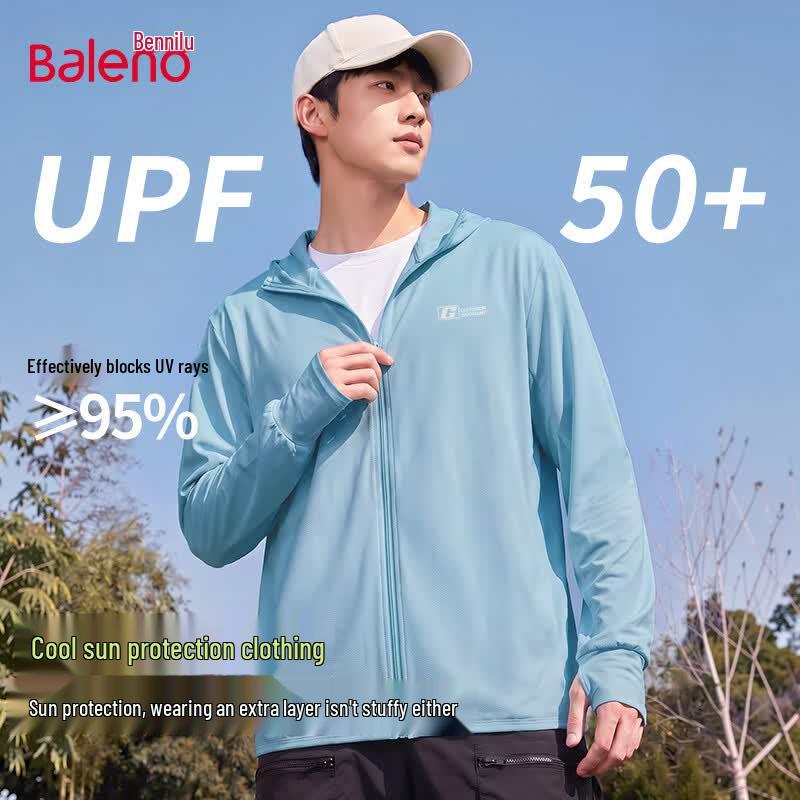 Baleno Men's Hooded Sun Protection Jacket