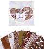 Print  Precut 5-inch Cotton  Fabric  Quilting  Squares  Charm Pack DIY Patchwork Sewing Craft-