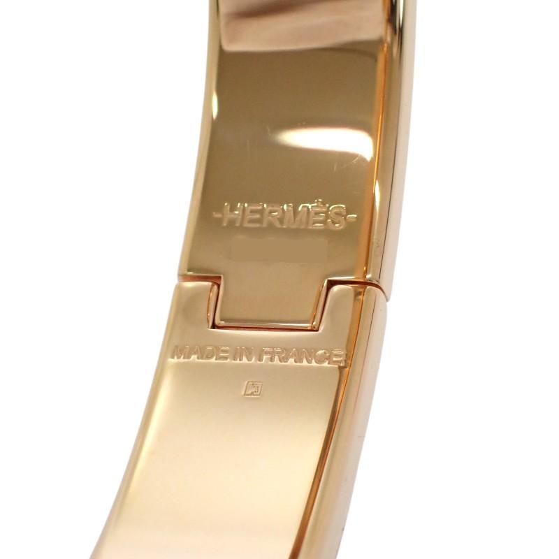 HERMES H700001F 31PM bransoletka pozłacana białym złotem Damska