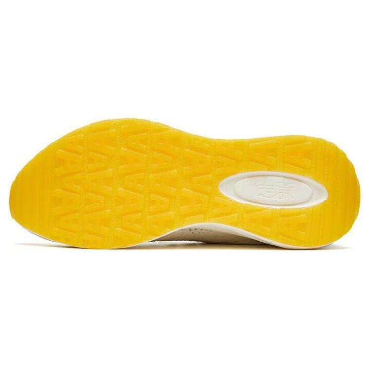 Anta Non-Slip Wear-Resistant Low-Top Casual Shoes Men Sneakers White Black Yellow 112328871-6