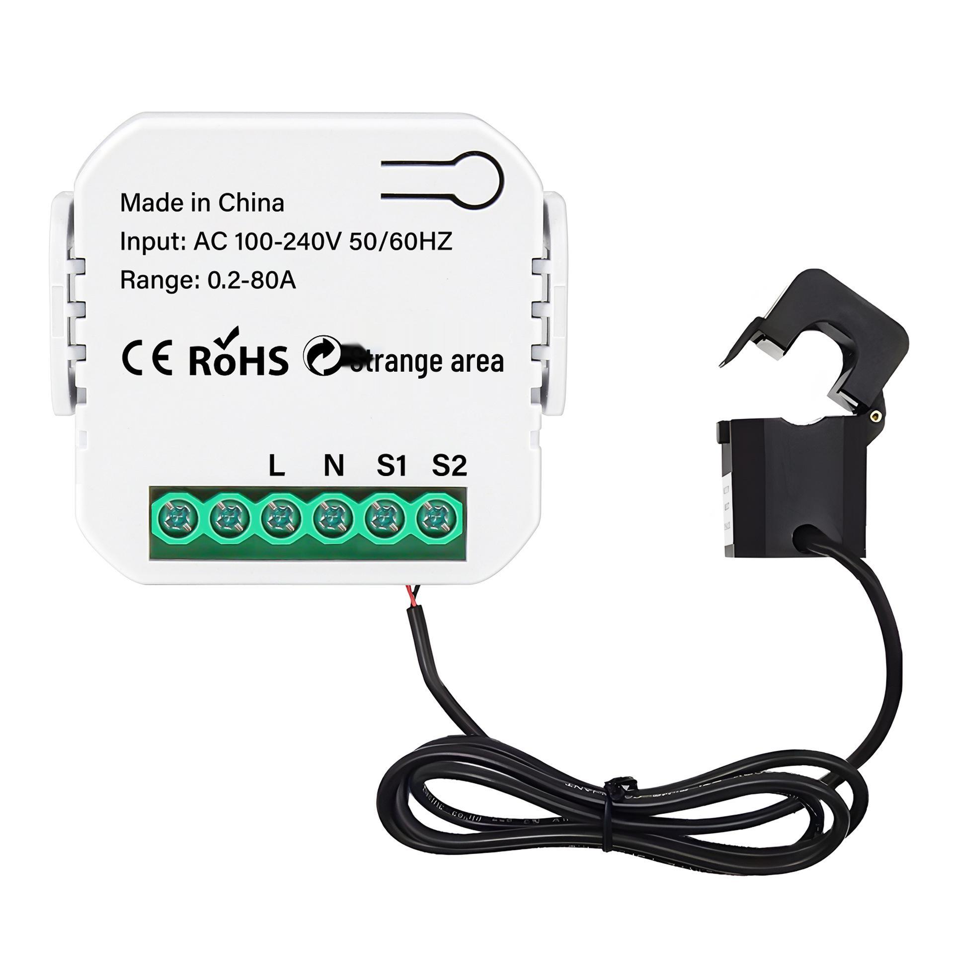 

Граффити WiFi 80A Монитор мощности: Точный счетчик электроэнергии и модуль включения-выключения со статистикой по току