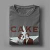 Camiseta Confortável Casual Bolo Águia para Homens Gola Redonda Algodão Camisetas Mangas Curtas Camisetas Tops Estampados Gráficos