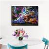 Diamond Painting Full Round Arrival Animals Home Decoration Tiger And Girl Diamond Embroidery