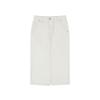Women S Denim Skirt Ecru 9034