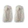 Plush Leg Warmers for Women Fuzzy Winter Boot Toppers Comfortable Stylish Thick Furry Leg Covers Footless Calf Socks