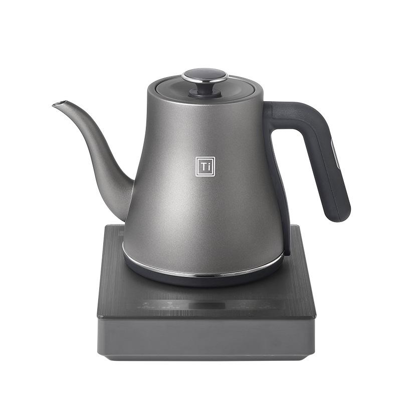 Automatic Pure Titanium Electric Kettle for Gongfu Tea - Stainless Steel Bottom-Filling Design 1L Pure Titanium - For Bottled Water