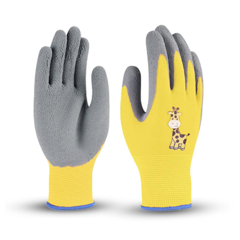 Gardening Gloves Kids Durable Waterproof Garden Work Gloves Non-Slip Children Safety Yard Work Gloves Portable Garden Supplies